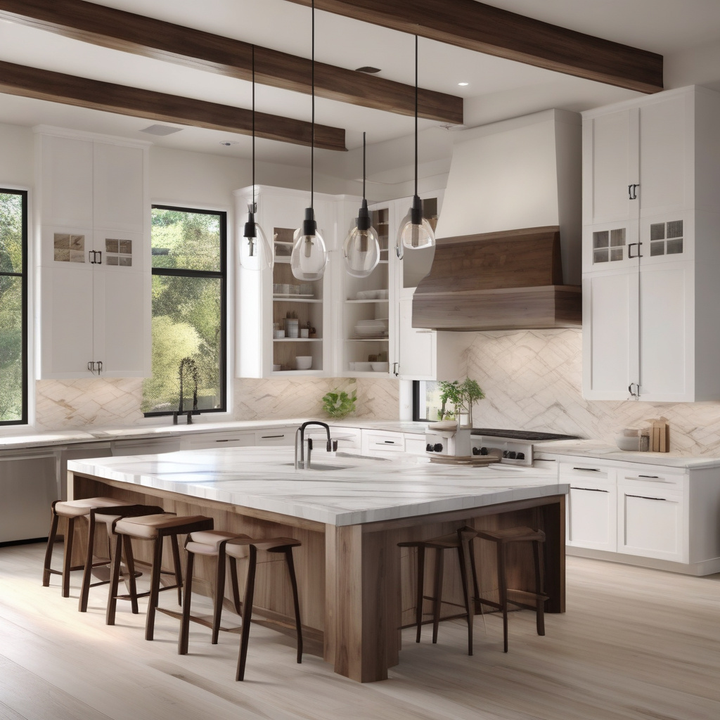 Kitchen Remodeling Services Los Angeles Modern kitchen remodel in Los Angeles with custom cabinets and island
