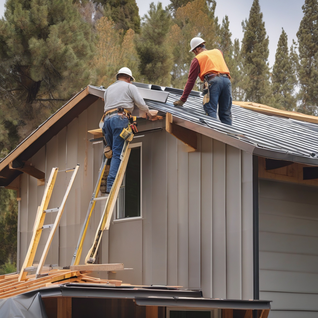 Professional Metal Roof Installation in California metal roof installation process in California home