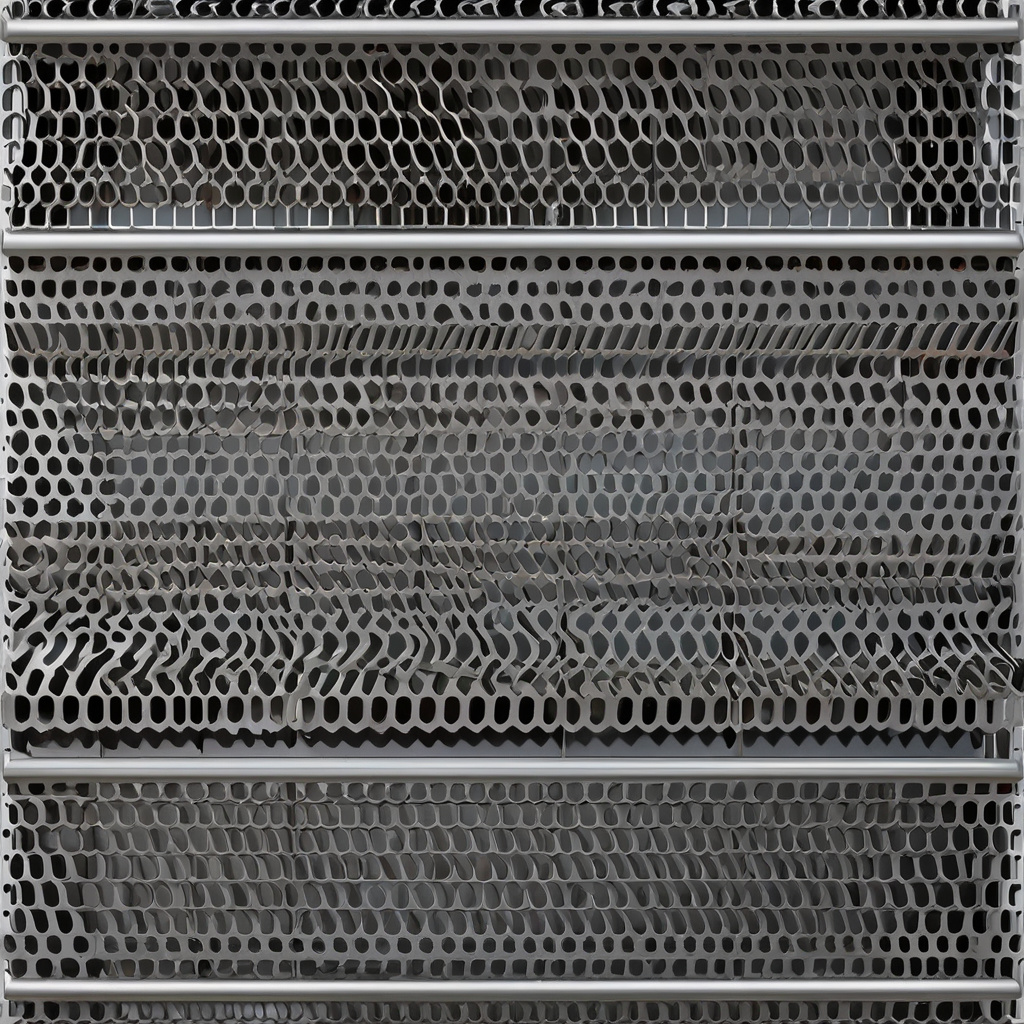 Ventilation grilles: external metal facade grilles for effective ventilation