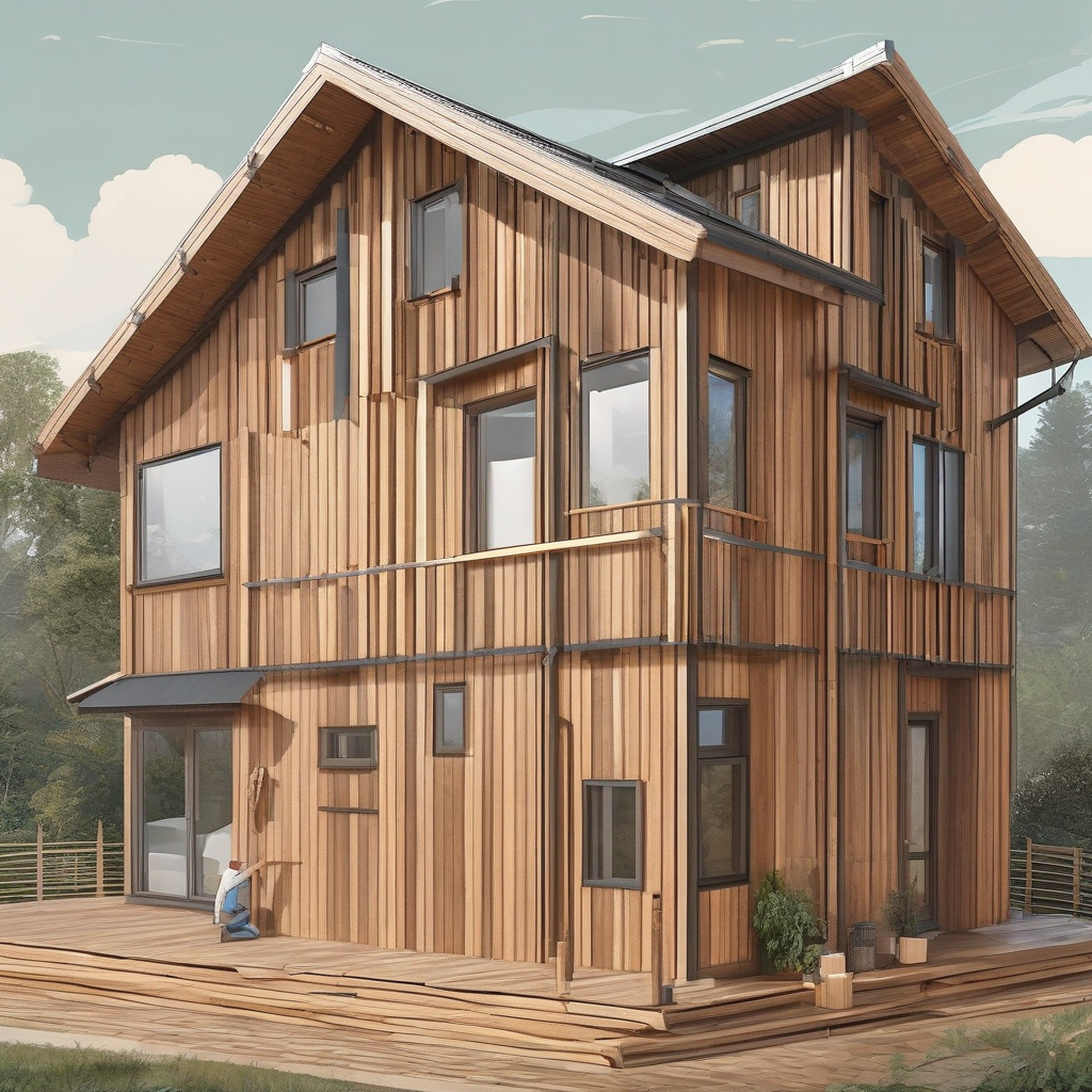 Cladding a wooden house: choosing materials and tips for cladding