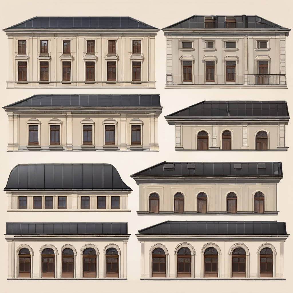 Additional elements for the roof and facade: style and functionality