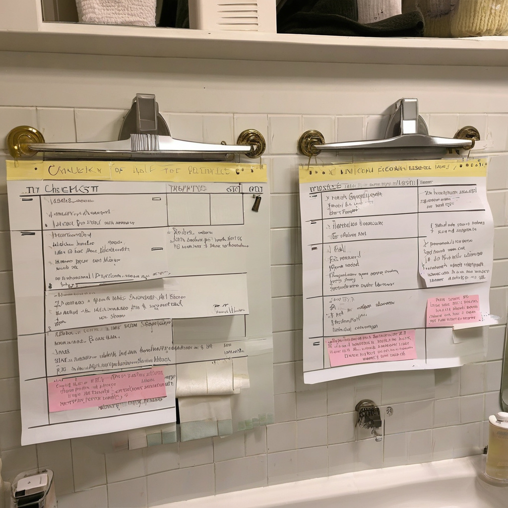 Bathroom remodel checklist for first-time homeowners