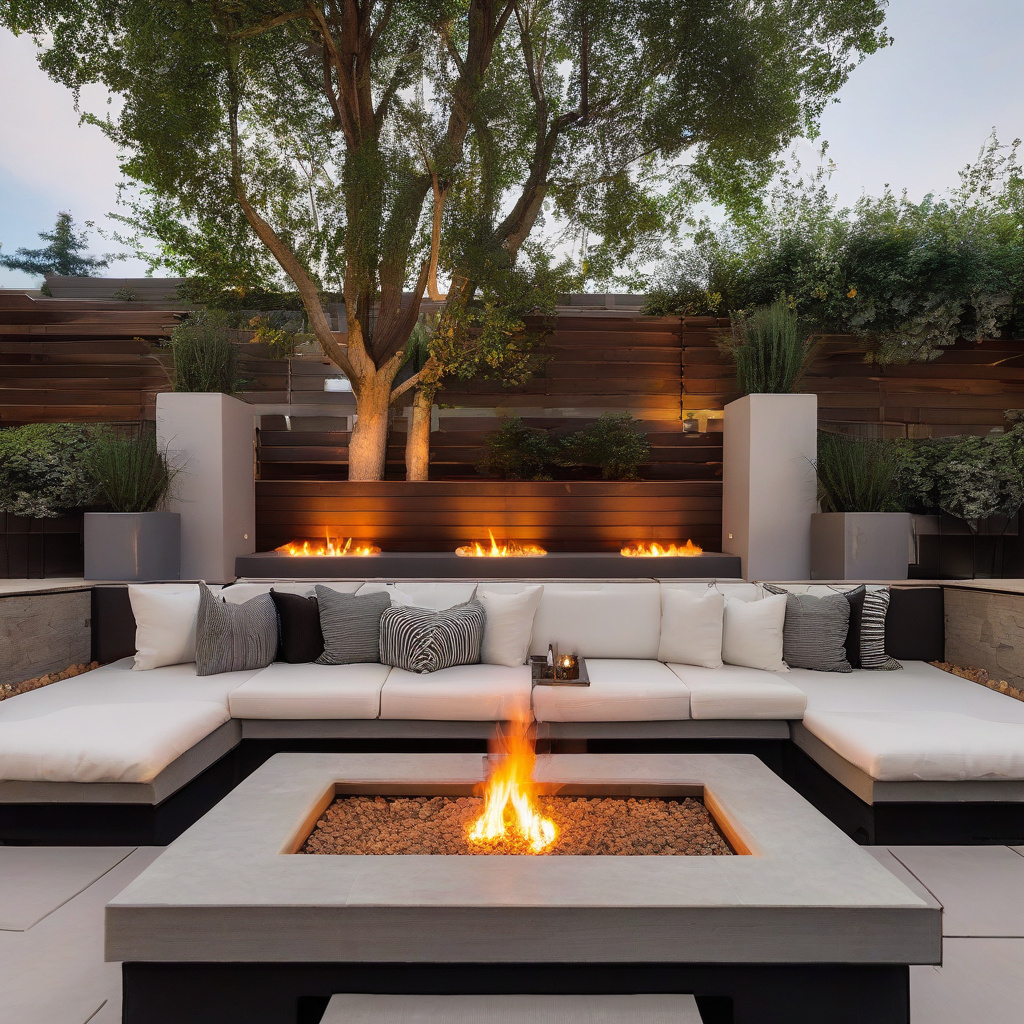 How to design an outdoor living room in your backyard