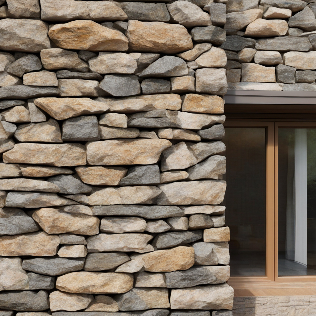 Wild stone for the facade: the perfect choice for stylish design