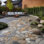 Outdoor flooring options for modern patios (tile, stone, concrete)