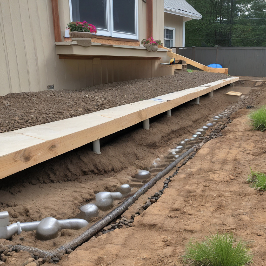 Deck drainage solutions to prevent water damage