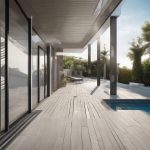 Heat-resistant decking surfaces that stay cooler in sun