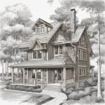 Drawings of frame houses: ready-made projects and step-by-step instructions