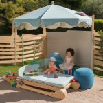 Creating a shaded play area for kids on your patio