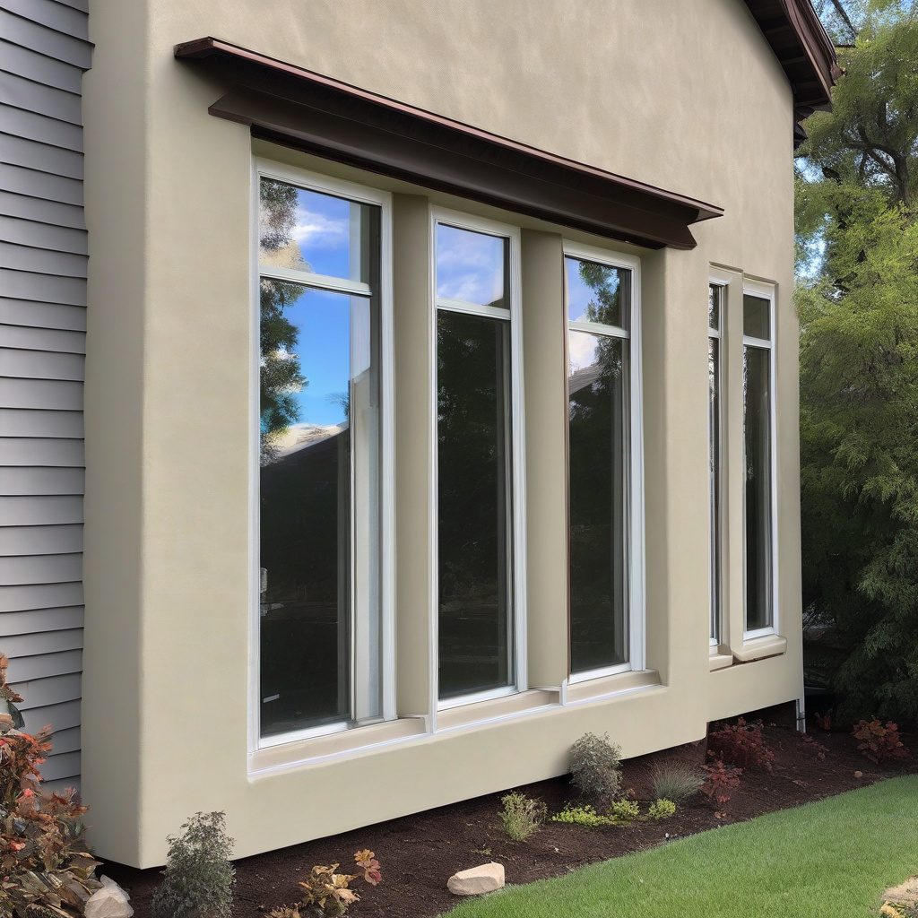 Retrofit windows for stucco homes in Los Angeles