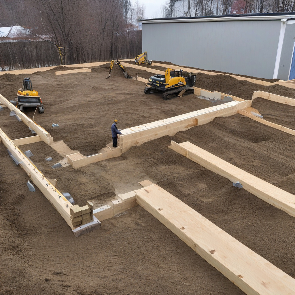 Installation of a pile-screw foundation: do-it-yourself winter installations