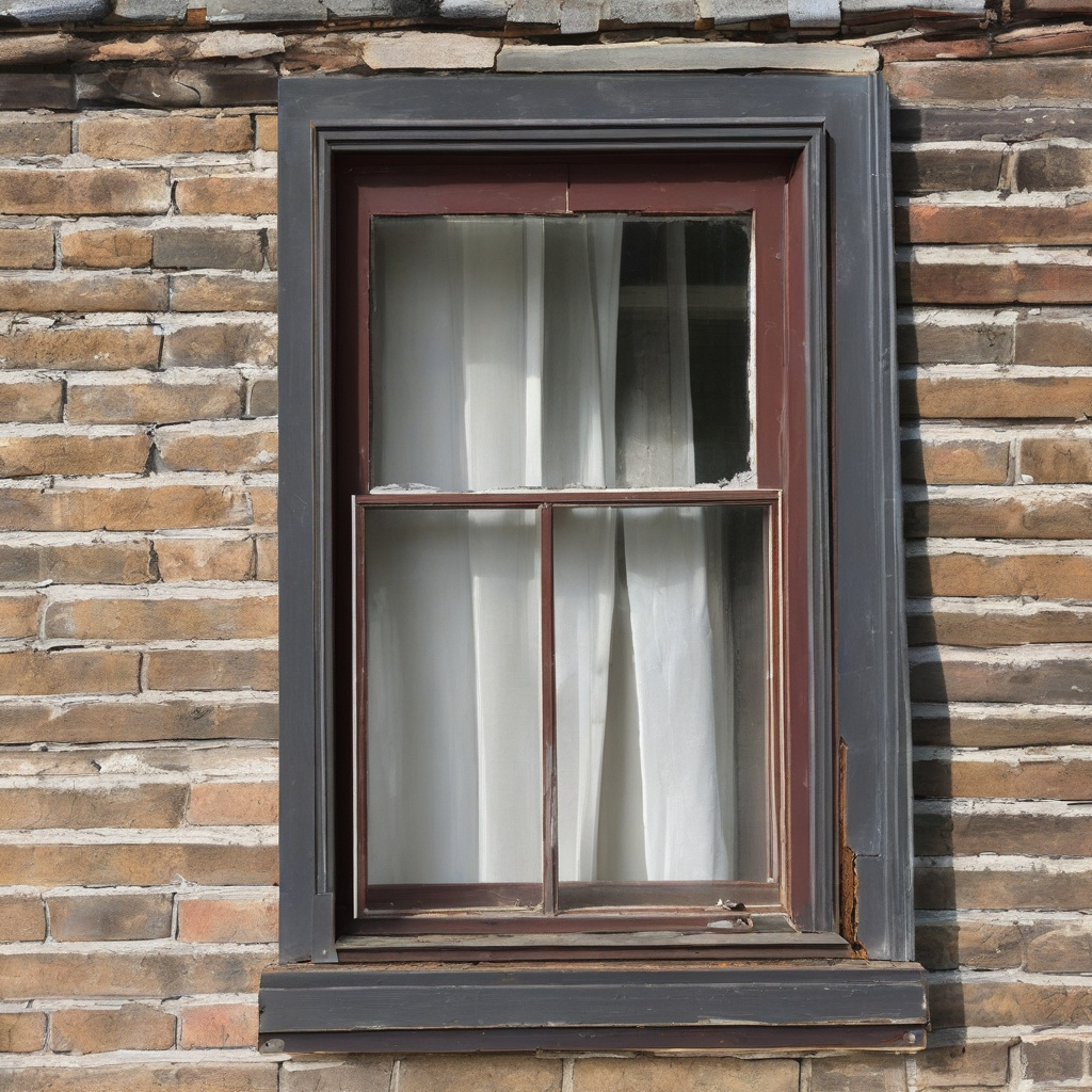 Dealing with lead paint around old wood window frames