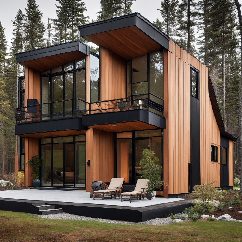 Trends in matte black window and door frames