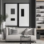 Pros and cons of black interior window frames