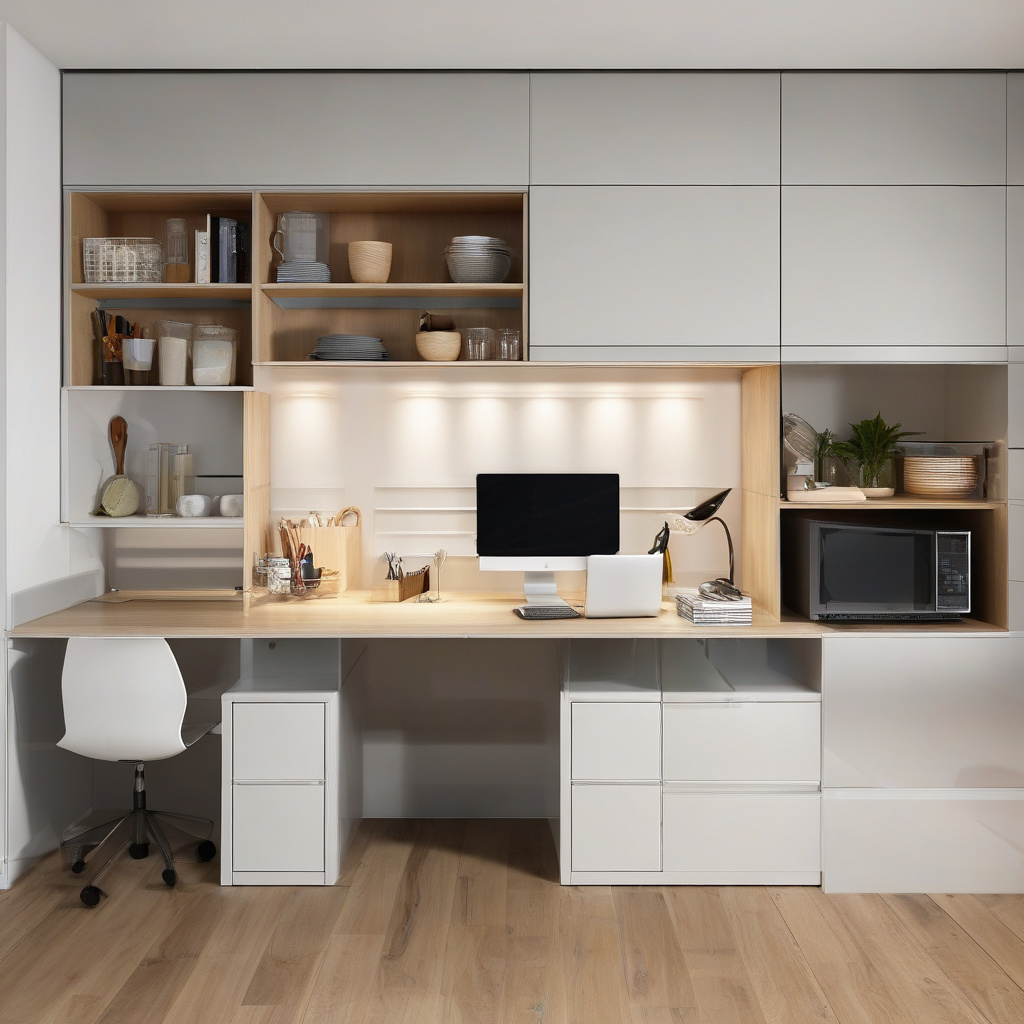 Designing a kitchen for people who work from home (multi-use space)