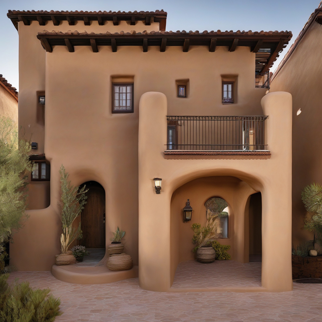 Best exterior color combinations for Spanish-style LA houses