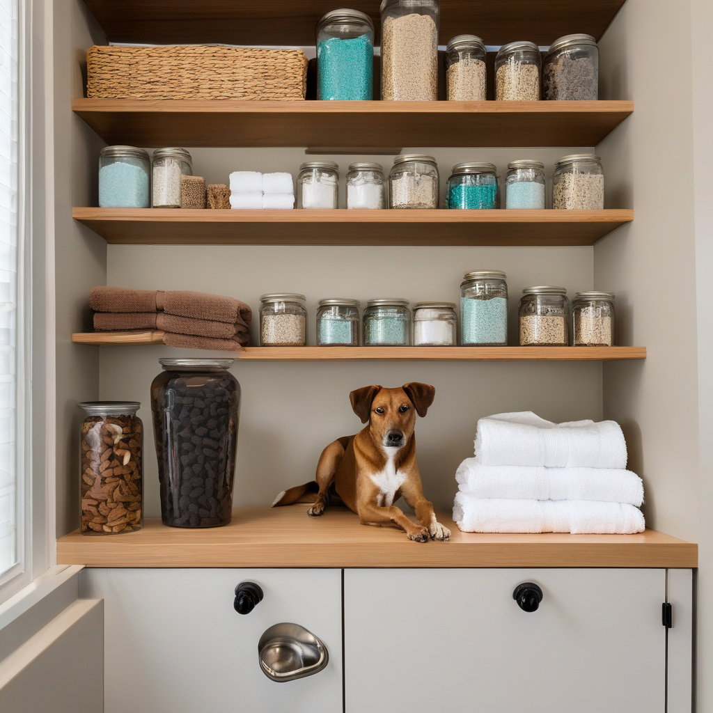 Pet-friendly bathroom ideas (dog washing stations, etc.)