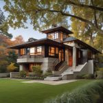 Wright-style houses: architectural masterpieces and design innovations