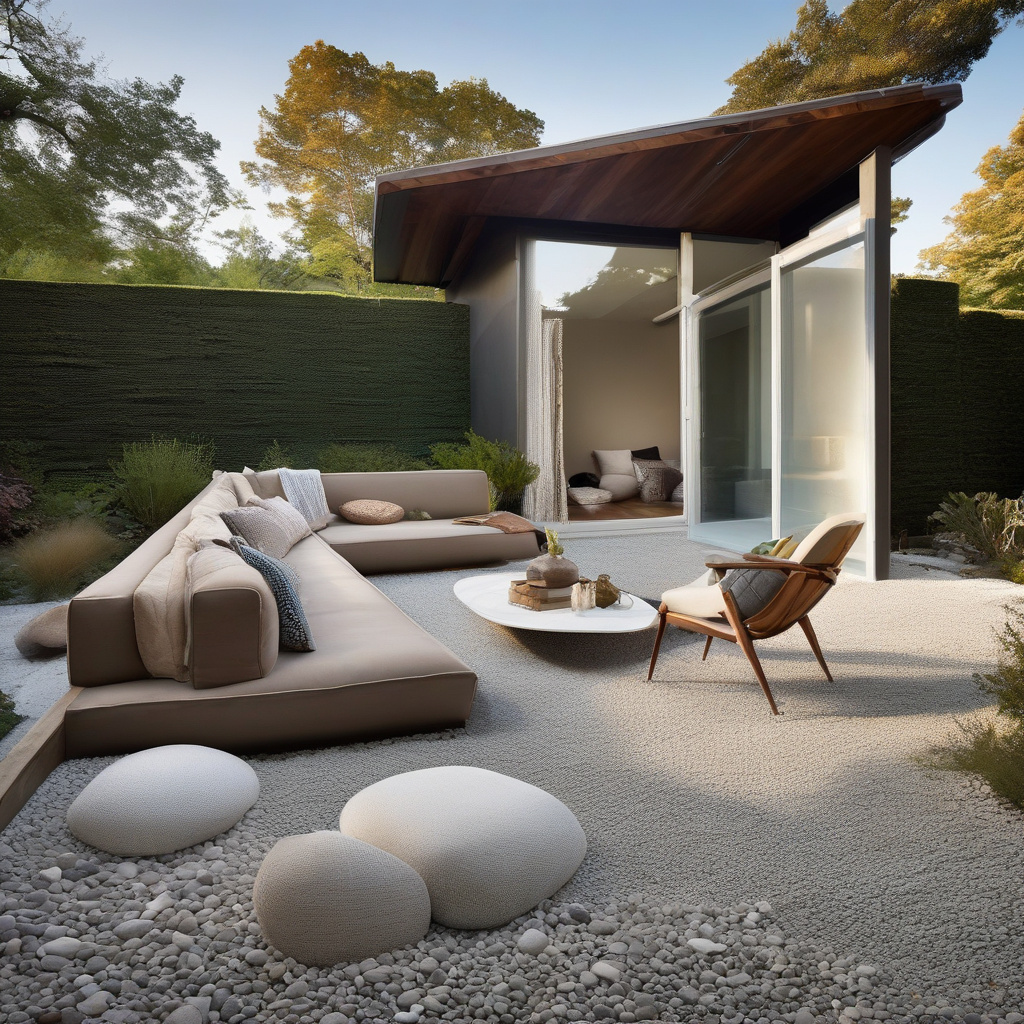 Remodeling an old concrete slab into a stylish outdoor space