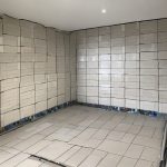 Tile all the way to the ceiling vs partial height: pros and cons