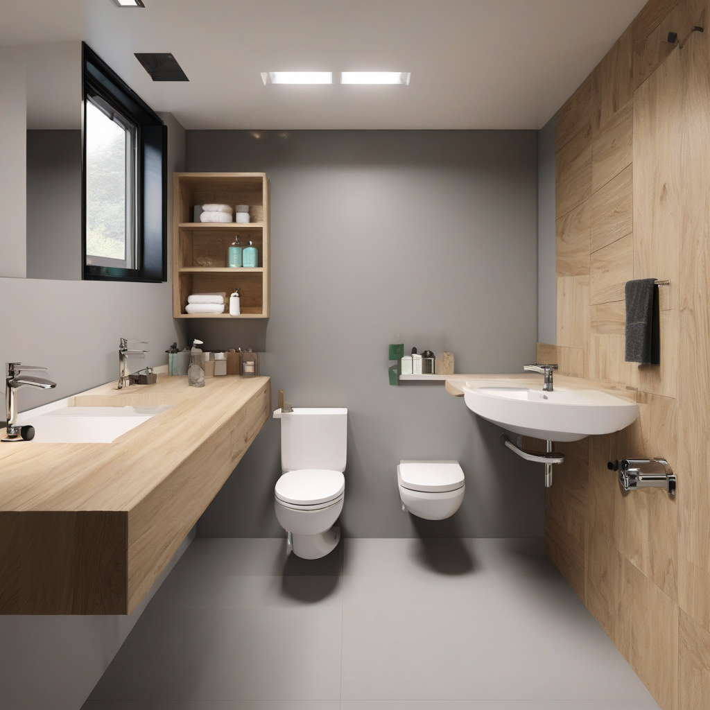 Accessible bathroom design in small spaces