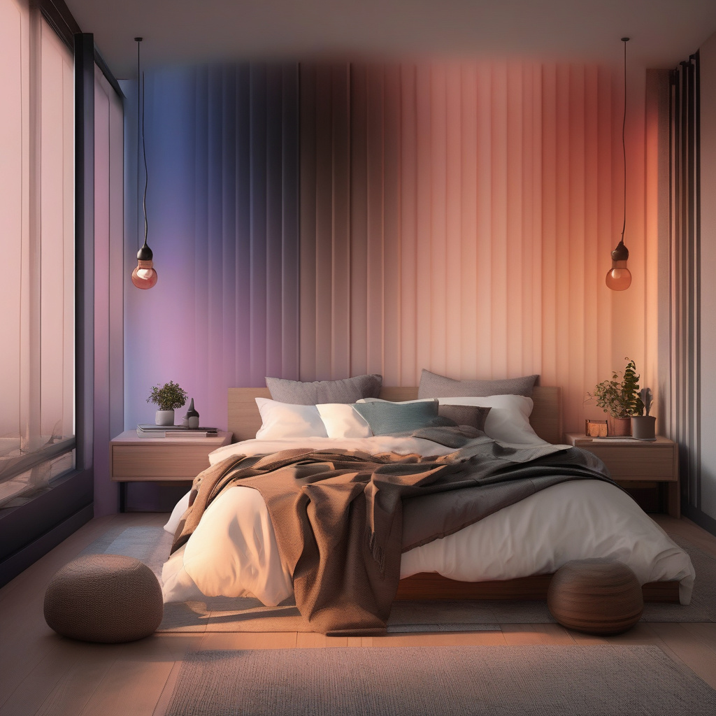 Accent wall ideas behind beds and sofas