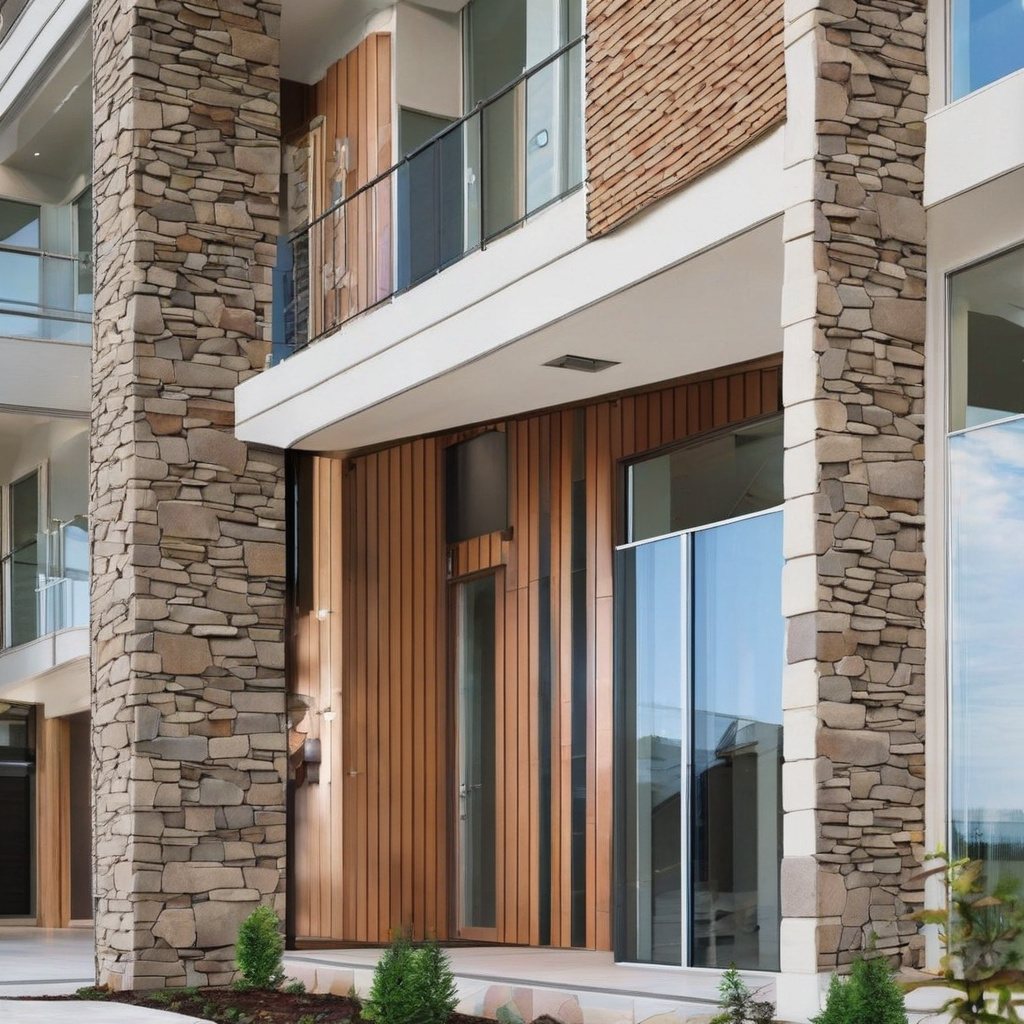 Stone-look facade panels: types, advantages and step-by-step installation