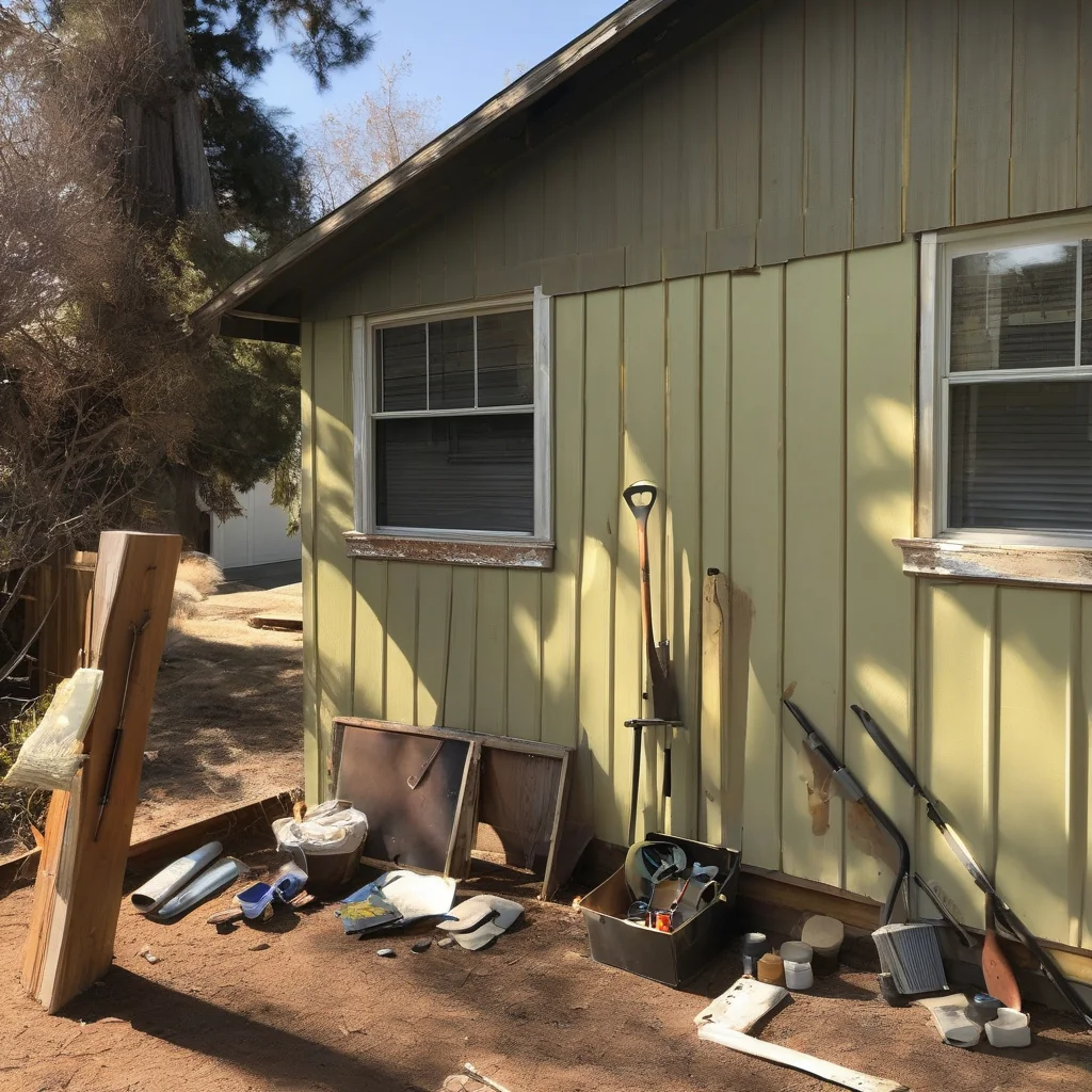 Fixing peeling and bubbling exterior paint in LA climate